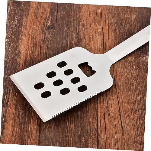 Set de 3 herramientas para parrilla de acero inoxidable miniatura 2