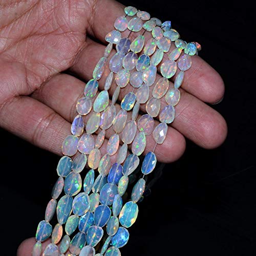 Opale de Welo éthiopienne AAA+ perles facettées de haute qualité pour bijoux de luxe