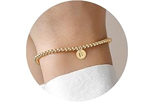 Gold Initial Bracelet for Women: Dainty and Personalized Charm!