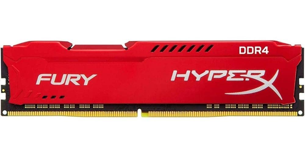 HyperX Fury, Memoria Ram de 8 GB (Ddr4, 2400 MHz, Cl15, Dimm Xmp, Hx424C15Fb2/8), 288-pin DIMM, 8 GB (1 x 8 GB), Negro — view 41