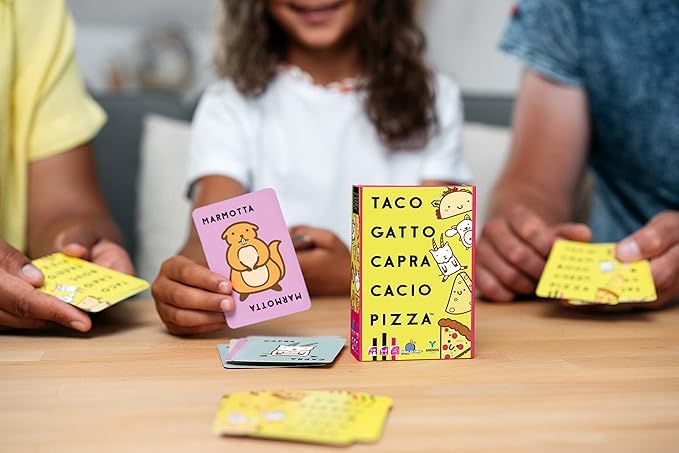 Image of NARAYANMUNI Taco Cat Goat Cheese Pizza | Hilarious Fast-Paced Card Game for Family Fun, Perfect for Parties and Game Nights | 3 to 8 Players