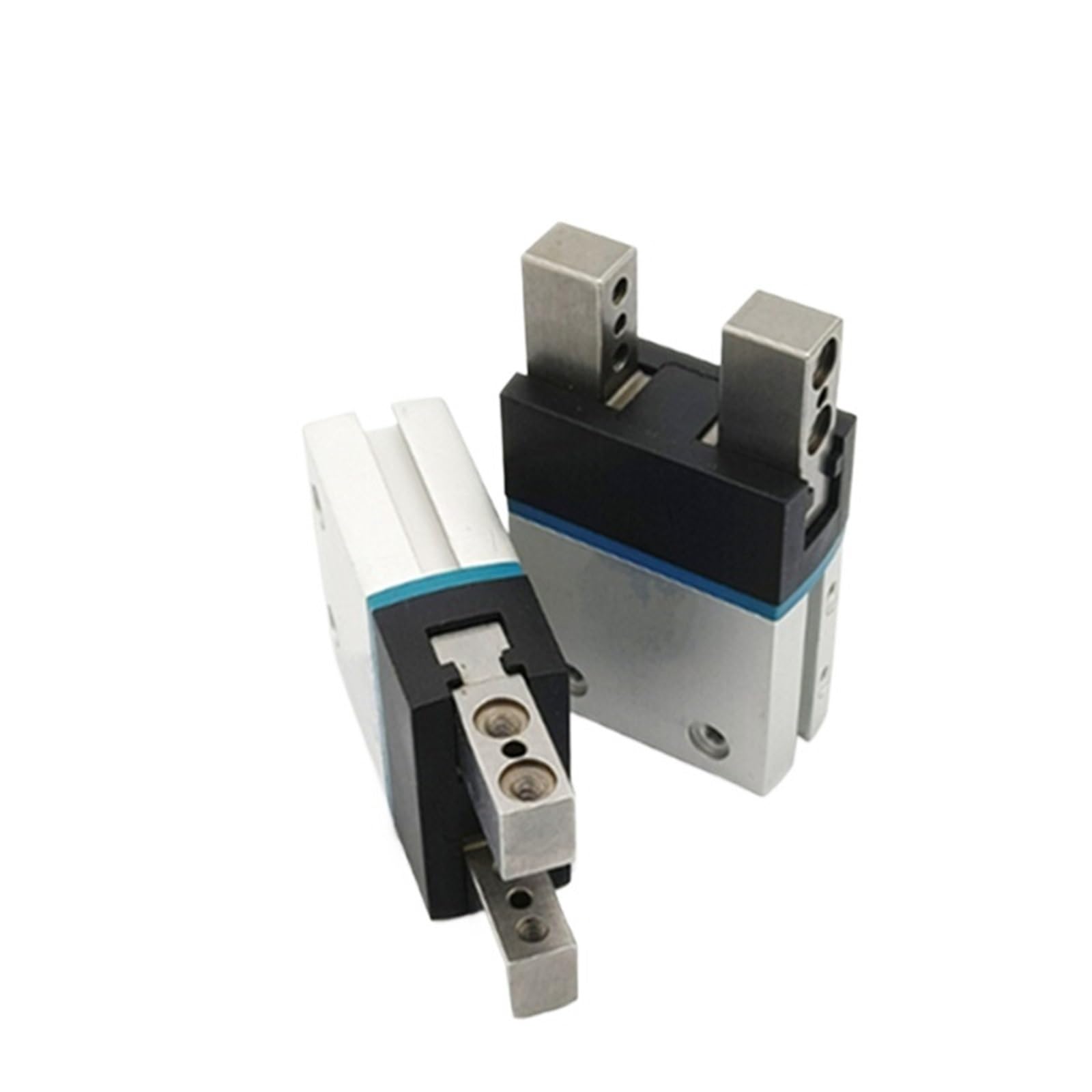 Pinza neumática paralela modelo DHPS-6-A para guiado y montaje de piezas