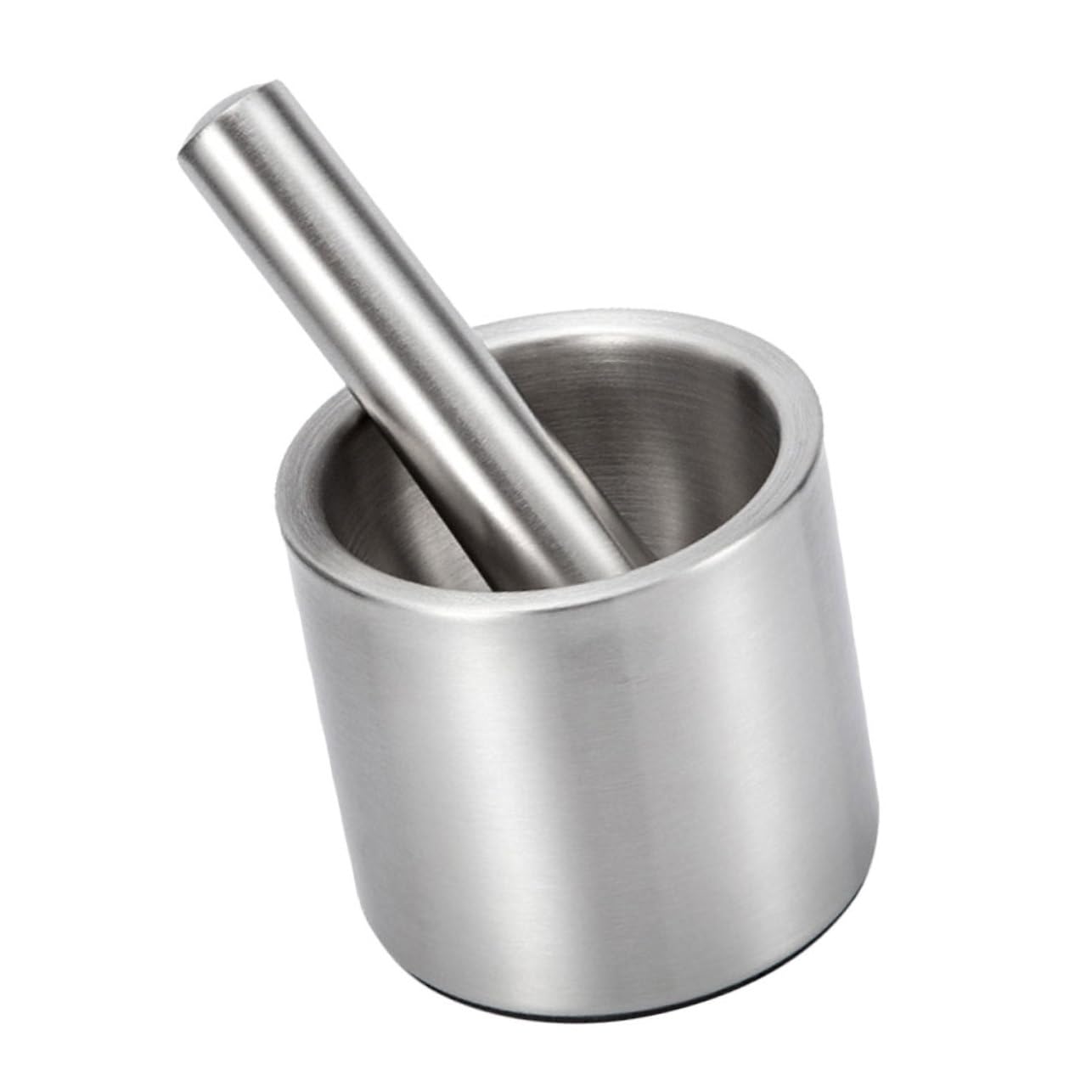 ABOOFAN 1Set Stainless Steel Garlic Mincer Versatile Grinding Bowl for Crushing Spices Nuts Garlic Compact Kitchen Gadget for Household Use