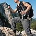 Aymzbd Running Vest Pack Adjustable Straps Phone Pockets 4L Running Backpack Vest for Traveling Riding Camping, Black