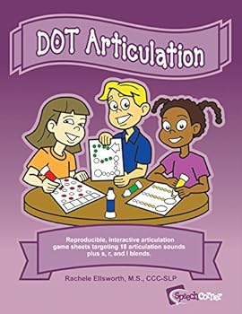 Paperback Speech Corner Dot Articulation 1 - Educational Workbook Book