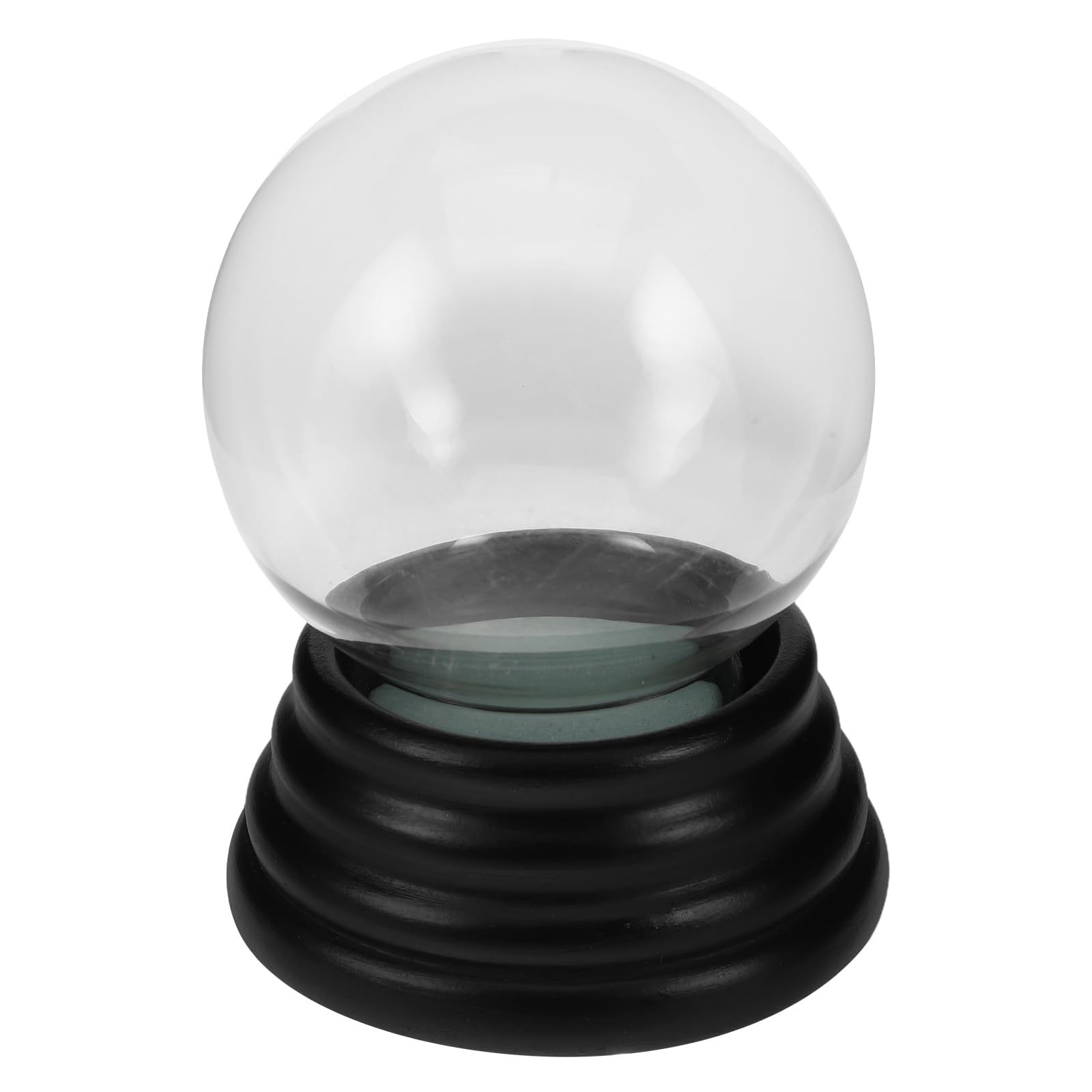 Esfera de cristal para decoración navideña y manualidades con base de 80mm