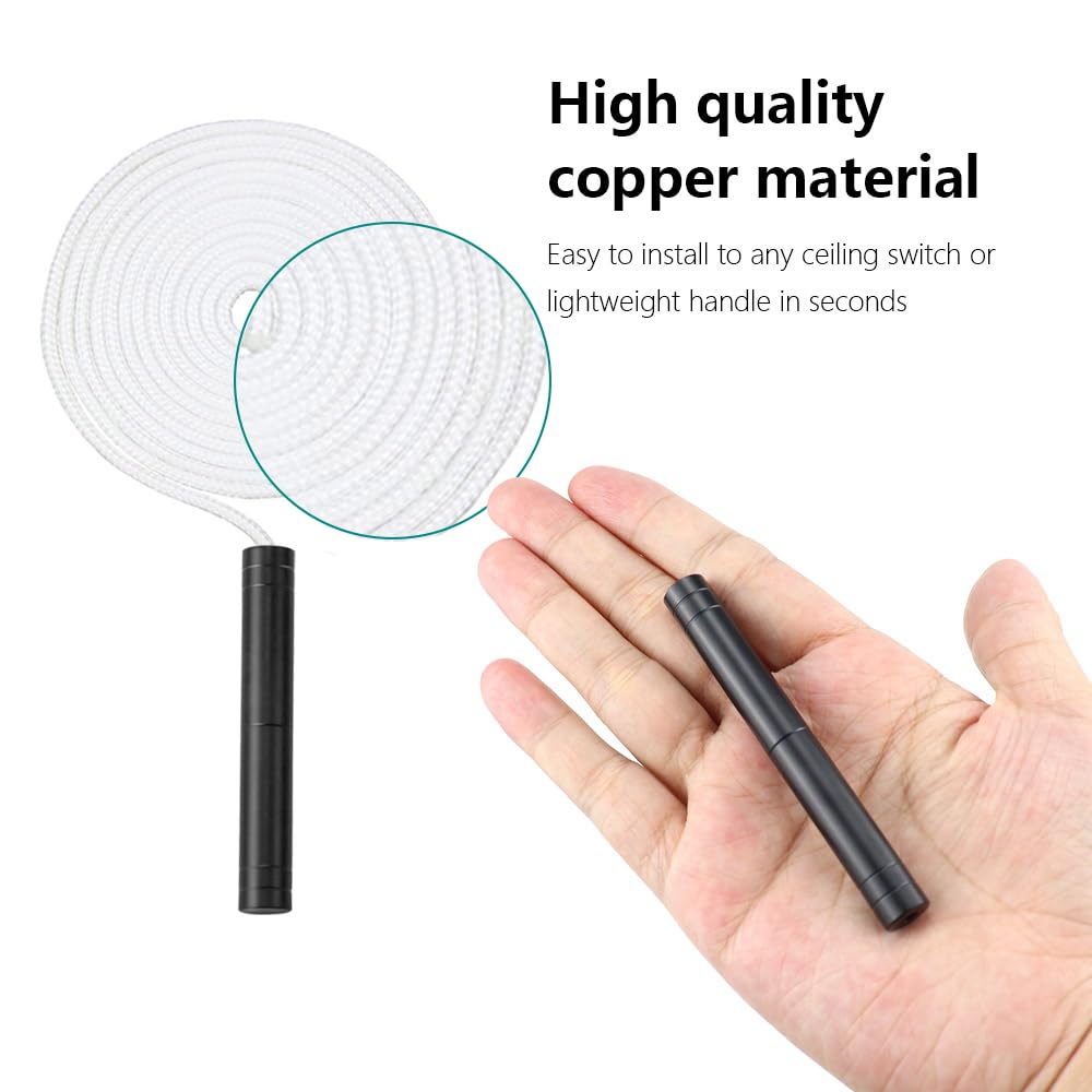 Ainkou 4 stuks wit licht trekkoorden nylon vervanging