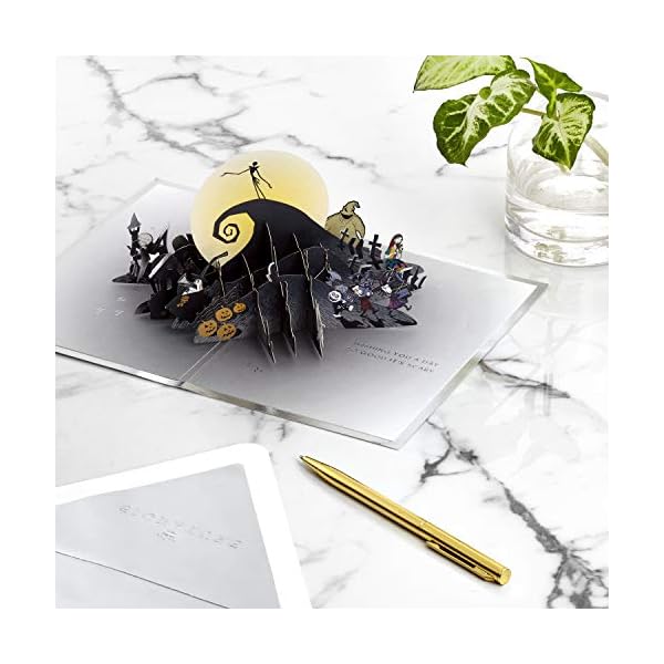 Hallmark Signature Paper Wonder Nightmare Before Christmas Pop-Up-Geburtstagskarte (Happy Nightmares) – Bild 4