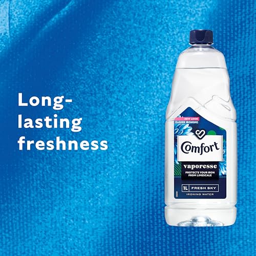 Comfort Vaporesse Fresh Sky Ironing Water prevents limescale and gives your laundry a fresh, uplifting fragrance and long-lasting freshness for easy ironing 1 L - Image 4