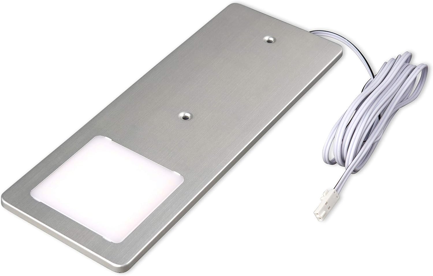 kalb | LED Unterbauleuchten silber 5W- sehr flache Küchenleuchte mit Touch-Dimmfunktion Einbaustrahler Einbauspot, Auswahl:3er Set warmweiss