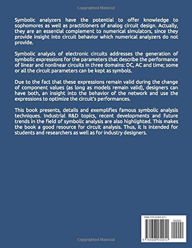 Design of Analog Circuits through Symbolic Analysis