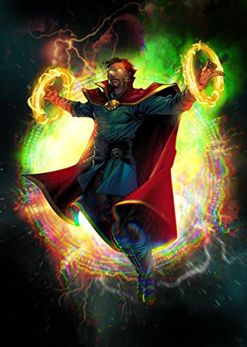Displate - Póster de Metal - Montado con Imán - Marvel - Doctor Strange
