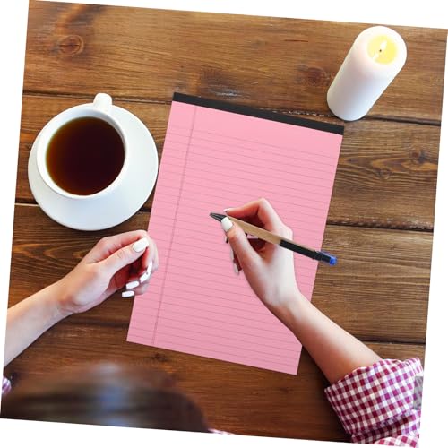 Bloc-notes rose avec onglets ULTECHNOVO pour trier vos notes de bureau