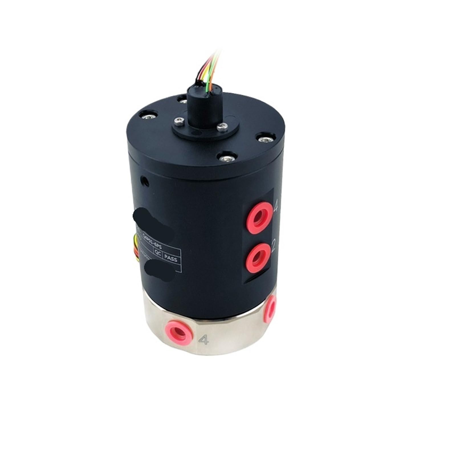 Connecteur combiné gaz-liquide résolvant la torsion des câbles pour rotation à 360 degrés