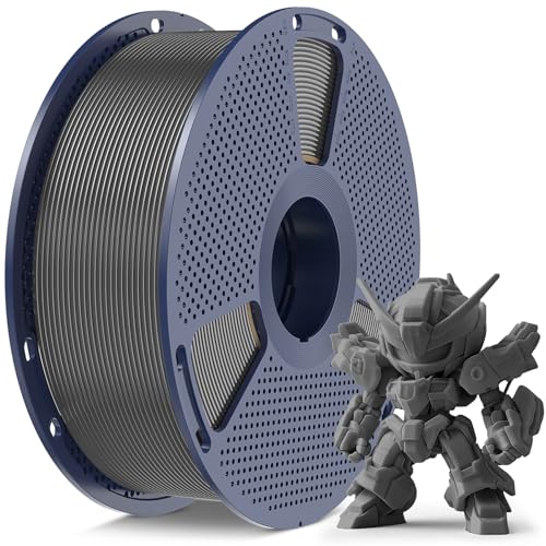 Image of SUNLU High Speed PLA Filament 1.75mm, Meta Grey 1KG Spool | ±0.02mm accuracy, tough impact resistant, neat wound no tangles, fits FDM printers, PLA Meta 1.75mm Grey 1KG (2.2lbs)