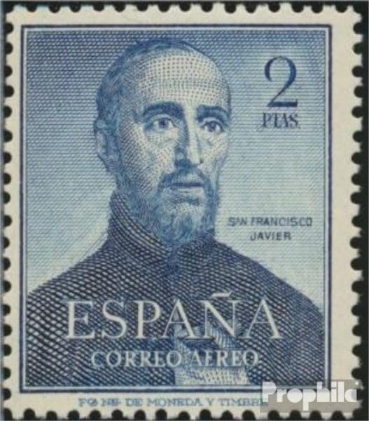 Sellos de España 1010 Prophila completos con charnela de 1952 para regalar a coleccionistas