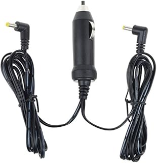 K-Mains Car Auto DC Cigarette Power Supply Power Cord Power Cable Charger for Phillips/Sylvania/Insignia Dual Screen Portable DVD Player Series