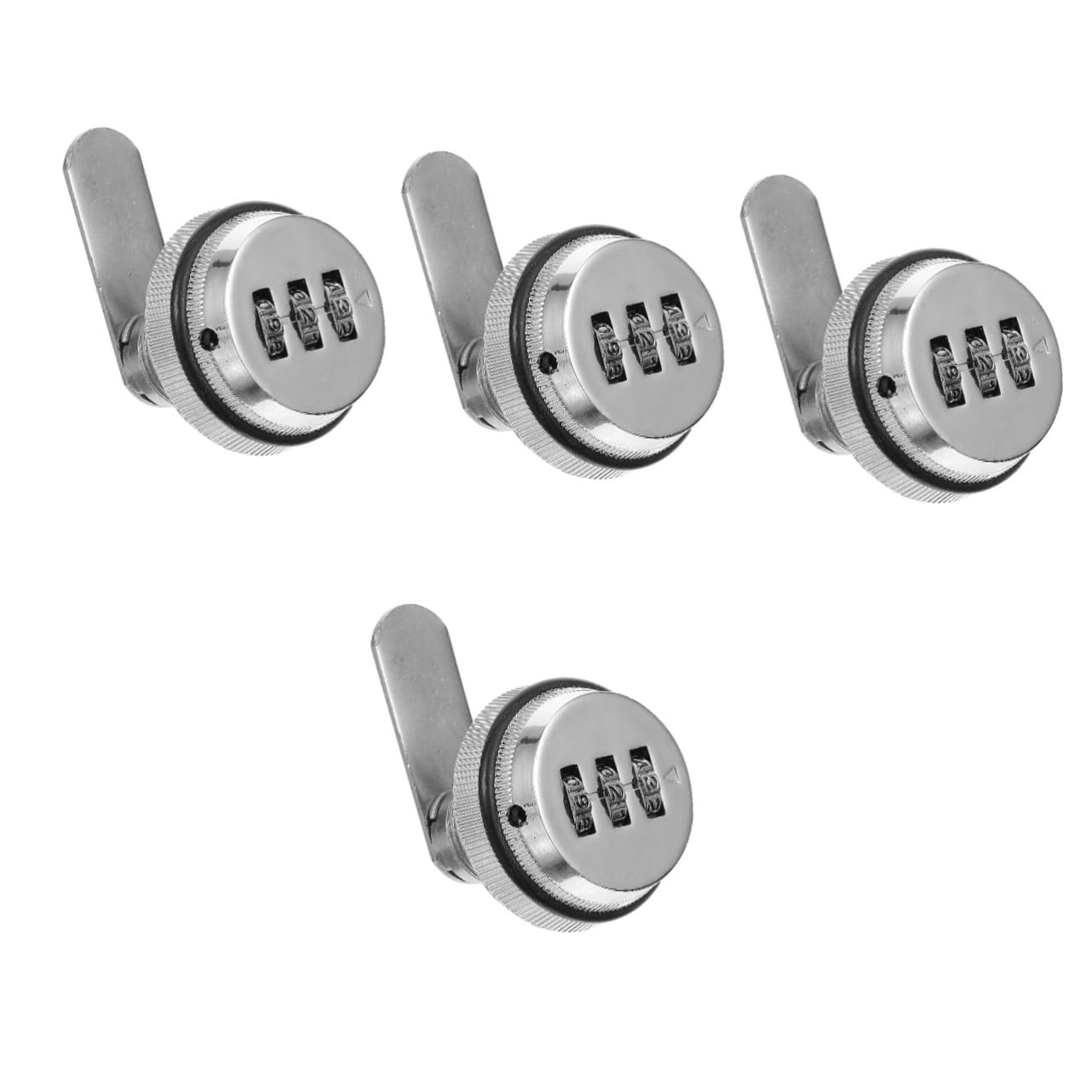 Serrure de sécurité électrique Mipcase alliage zinc argenté à code
