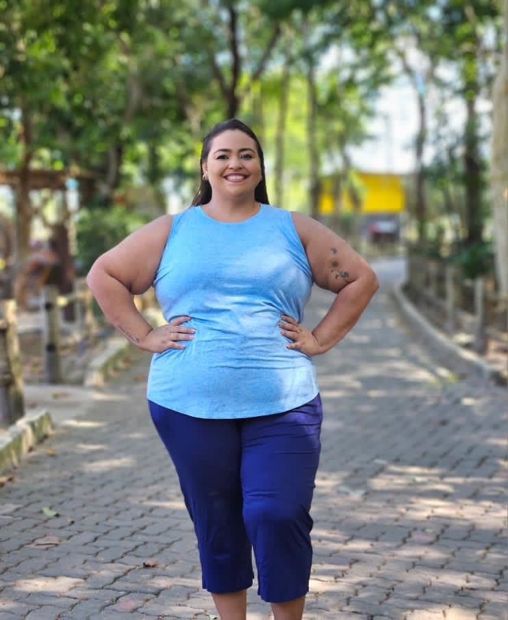 FOREYOND Plus Size Workout Tank Tops for Womens Lightweight Tank Tops Sleeveless Athletic Running Yoga Shirts Blue