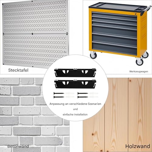 Support mural meuleuse angle pour optimiser l'espace de votre établi de garage