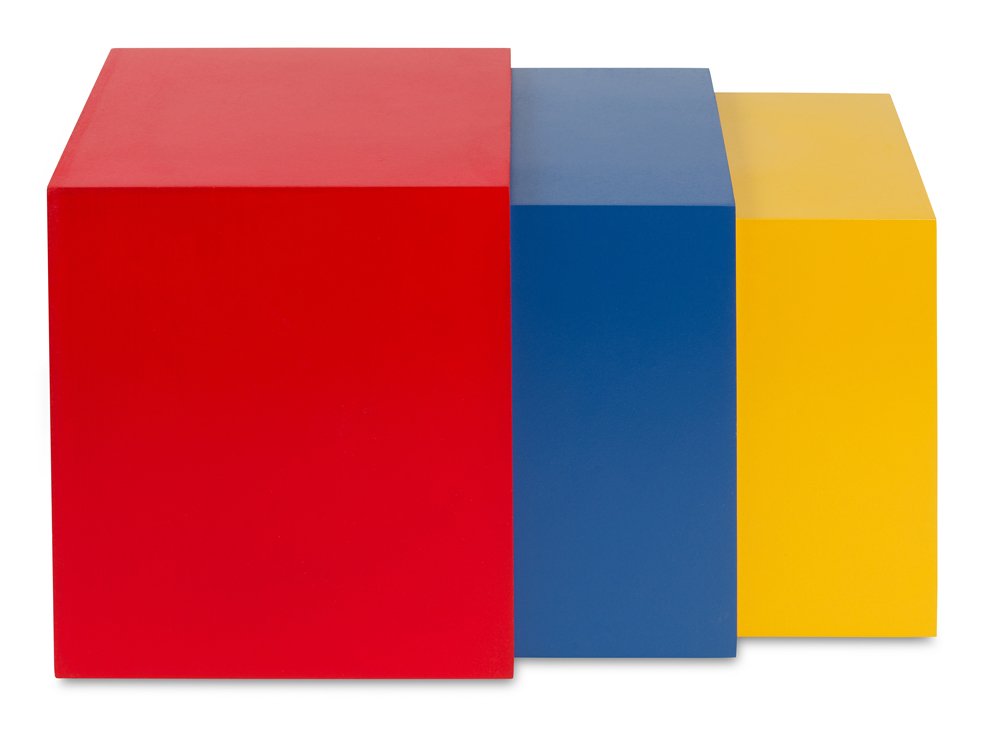 Cubix Boîtes de Rangement CD en Bois - 3 Boîtes pour 40 CD, Design Décoratif et Attrayant