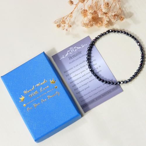 Massive Beads Pulsera de Cuentas de Piedra Natural 3mm miniatura 6