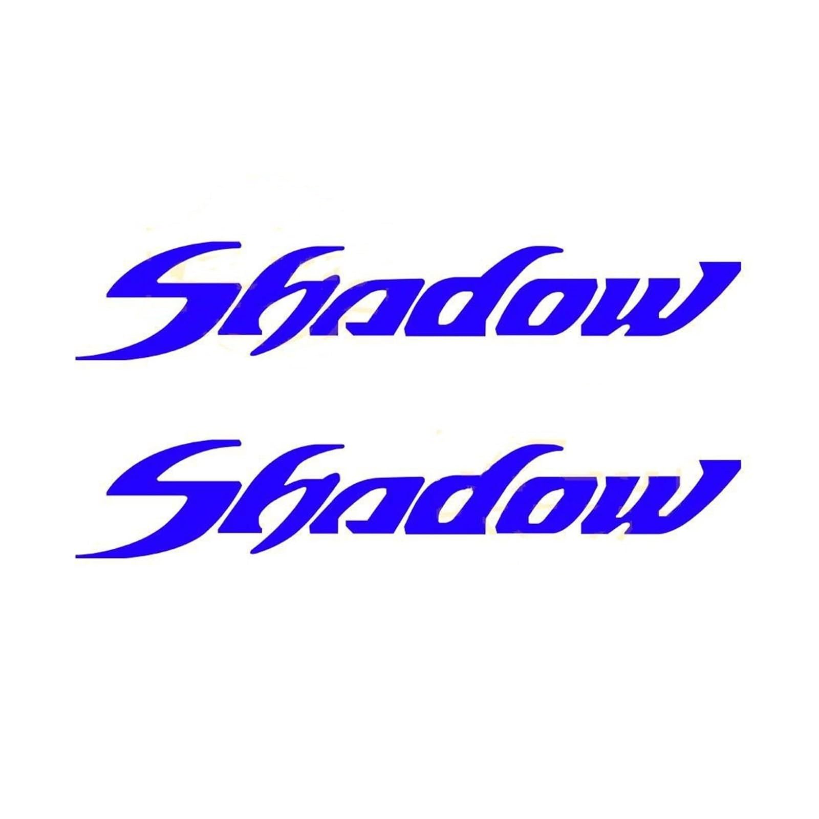 Motorcycle Stickers Waterproof Decal for Shadow 750 Accessories VT 125 600 VT125 VT600 VT750 VT1100 1800 VTX.(Blue)