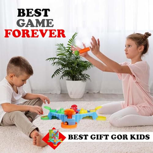 Image of MAJIK Hungry Frog Game for Kids Frog Eating Beans Toy for Boys and Girls 2-4 Players Board Game for Family Best Birthday Gift for Kids