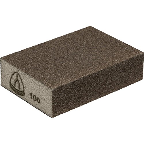 KLINGSPOR Sanding Block SK 500, 100 x 70 x 25 MM, Pack of 100, 60 grain 125279