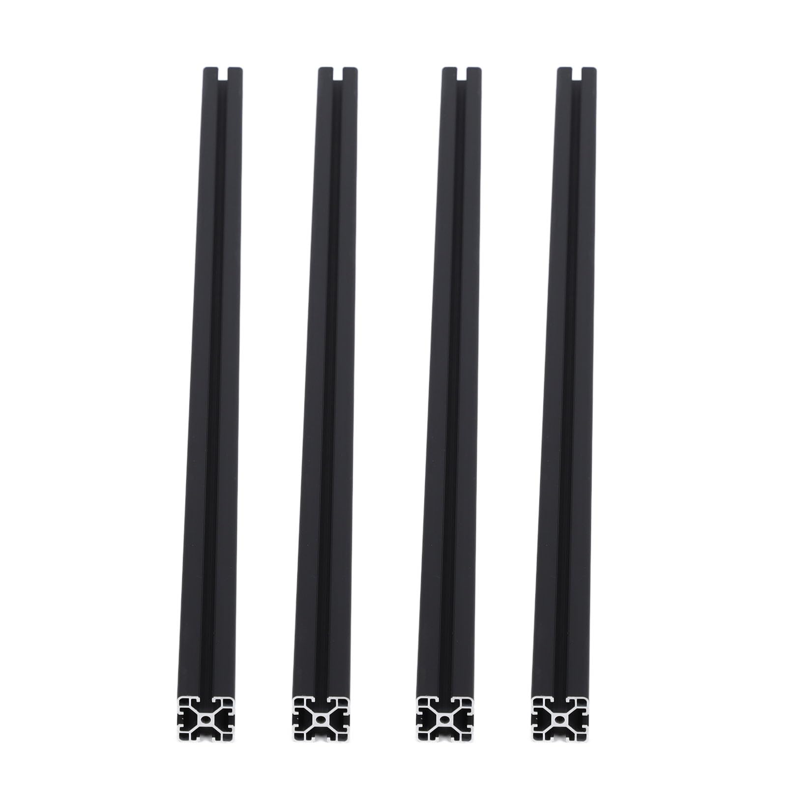 Alta Resistencia, Superficie Lisa 4 Piezas 1000 Mm T Slot Perfil de Extrusión de Aluminio 4040 Rail Lineal Estándar Europeo Europeo, Estructura Fuerte, Vida útil Larga, Adecuada