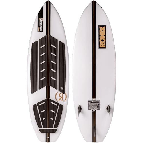 Ronix Flyweight - Wave King Surfer - White/Black/Gold Wakesurf Board