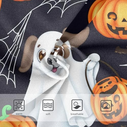 Cute Dog Ghost Pumpkin Halloween Toddler Underwear Floral 2t Cotton Panties Little Girl Pattern Underpants Briefs3