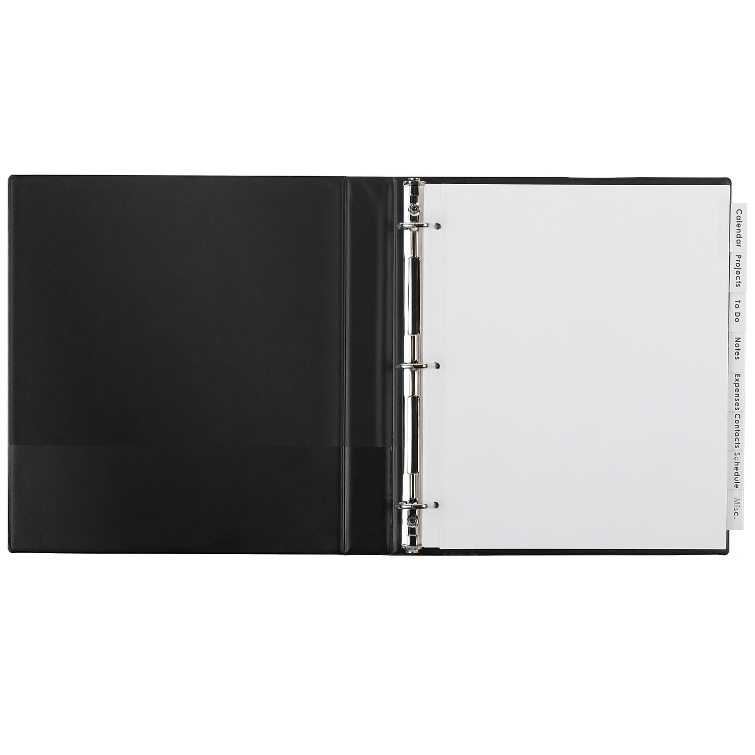 Avery 11223 Extra Wide Insertable Dividers,11-Inch x9-Inch ,8-Tab,Clear / WE Paper - Image 9