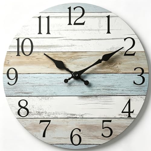 HYLANDA Wall Clock, Silent Non Ticking Wall Clocks...