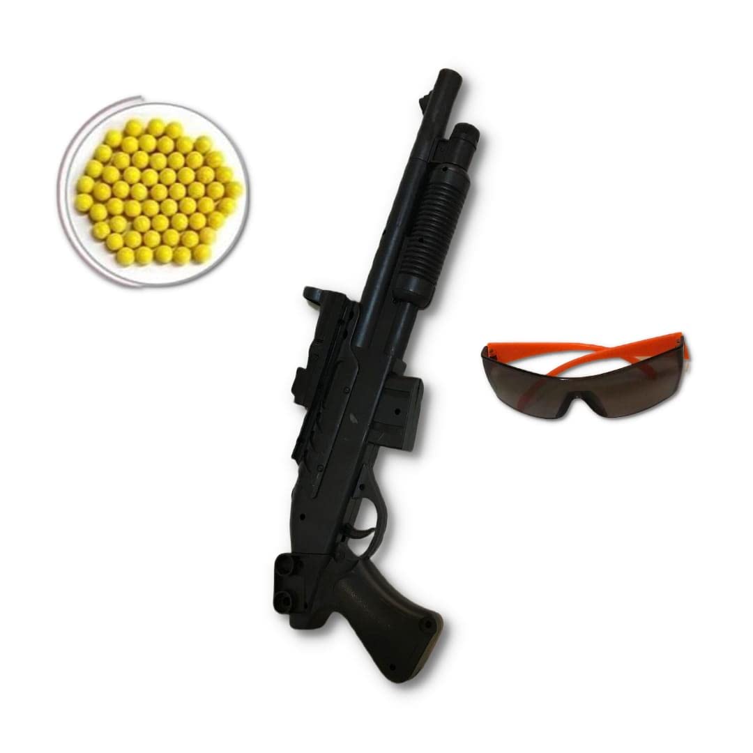 zillion Billion BG AK 47 Toy Gun with Googles / Specs BB Bullets Sniper