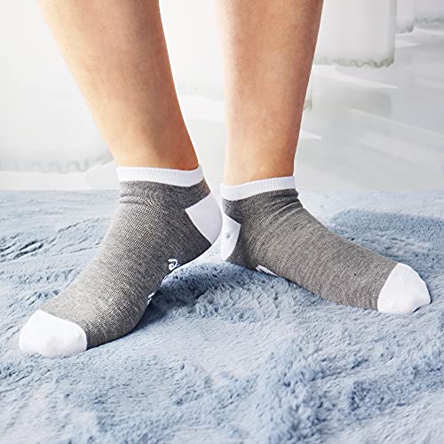 Moyel 8 Pairs Of Bride Socks Bridesmaid Socks Maid Of Honor Socks, No Show Womens Socks Ankle Socks Bride To Be Gifts Bridesmaid Proposal Gifts For Wedding Bachelorette Party Favors(Grey) #TOP2