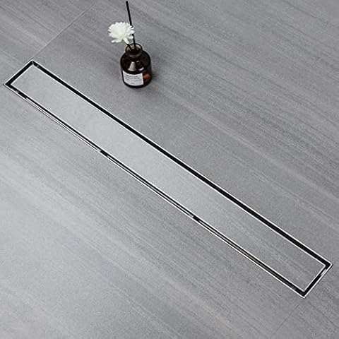 sunrik Canaleta Ducha de Acero Inoxidable 2 en 1 Cover