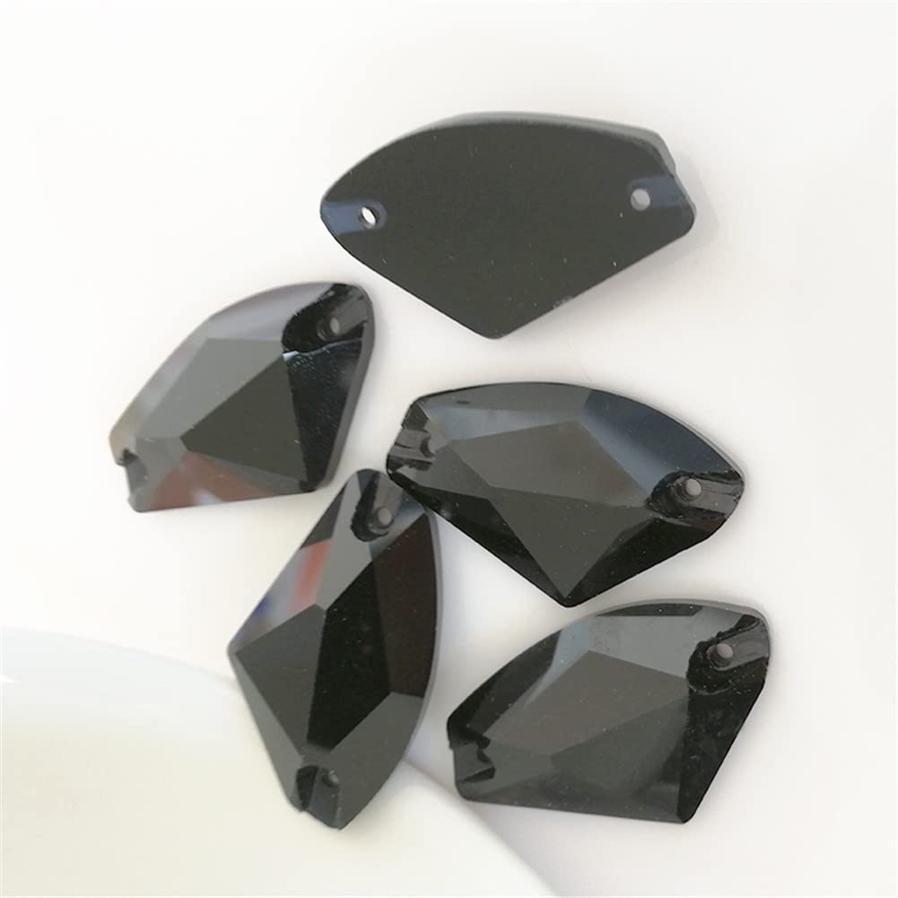 Piedras Strass Colores Manualidades Strass Hotfix Negro - 5000 Piedras, 5 Tamaños (2mm A 4.8mm) - Para Ropa, Zapatos Y Manualidades Decoración Ropa Zapatos DIY