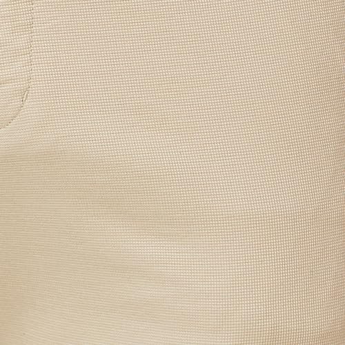 Image of Parx Men's Cotton Blend Solid Pattern Low Rise Tapered Fit Flat Front Casual Trouser
