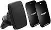 Spigen Air Vent Magnetic In-Car Phone Holder 2 Magnetic Plates Vehicle Holder Compatible with All Devices Kuel H12 - 000CD20115