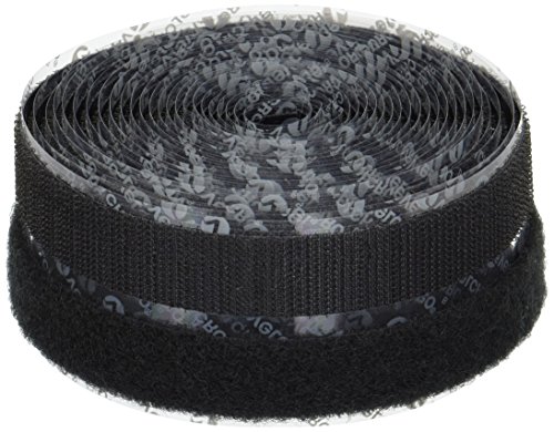 Image of Velcro Tape 3 /4 inchWx15' Sticky Back Black Boxed