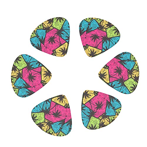 Lot de 12 médiators colorés pour guitare électrique, basse, acoustique, cadeau avec boîte - Les Beatles, Paul McCartney, John Lennon, RIngo Starr, George Harrison Lot de 12 médiators colorés pour guitare électrique, basse, acoustique, cadeau avec boîte – Image 3