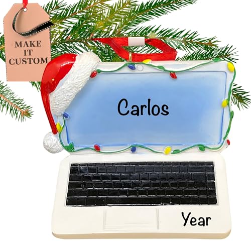 Personalized Computer Ornament 2025