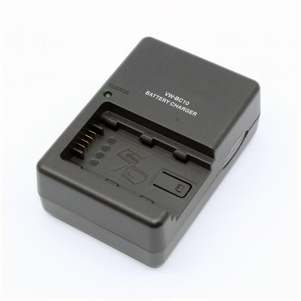 Battery Charger for Panasonic VW-BC10 Charger Compatible VW-VBT380, VW-VBT190 Battery