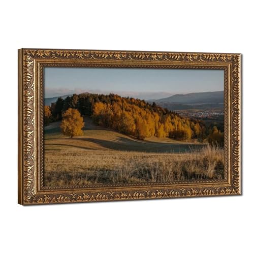 Poster sur toile collines d'automne pour raviver un mur blanc de chambre