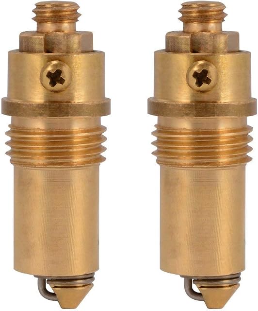 ZXX 2Pcs Basin Pop Up Click Clack Slotted Plug Bolt Assembly for Most Bathroom Bathtub Sink Drain Stopper