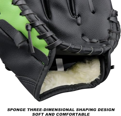 image for HolyElks Baseball Glove for Adults & Youth | 10.5-12.5 Inch Training O