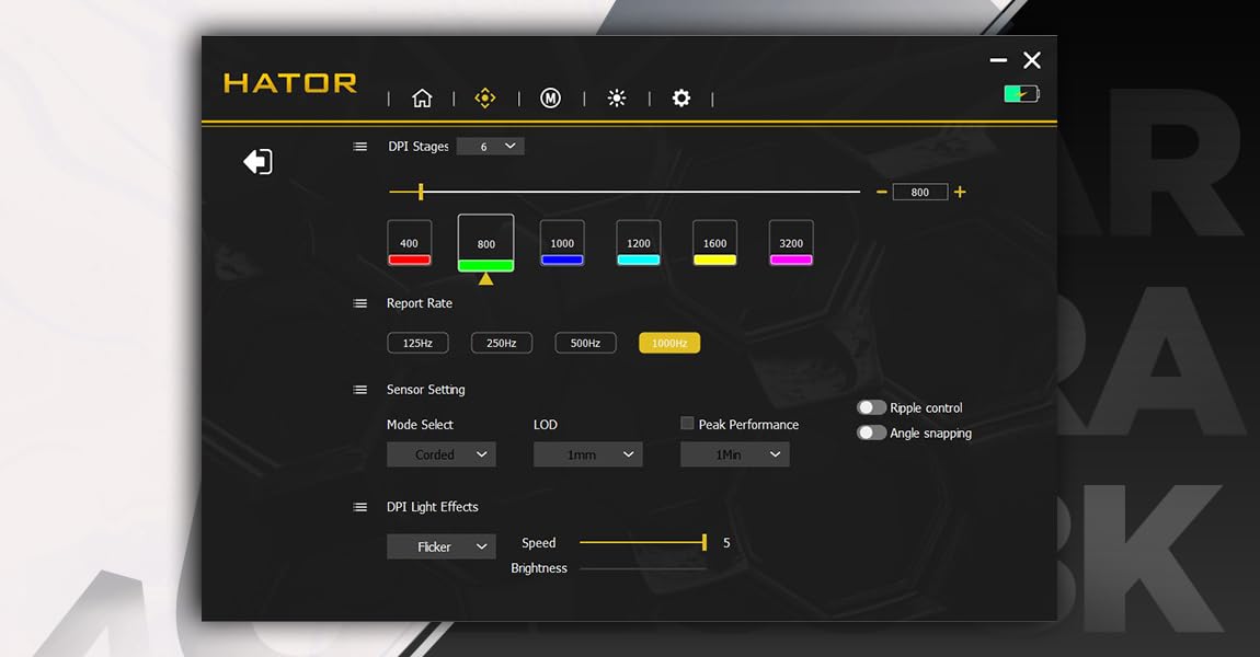 HATOR Quasar 3 Ultra 8K Wireless Ratón Gaming inalámbrico, 65g Ultraligero, PixArt PAW3950, 30000 dpi, Optical Switches 100M, 8000Hz, 2.4GHz/Bluetooth 5.4/USB-C, PTFE Skates, RGB, PC/Mac (Negro)