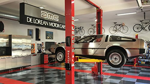 Racedeck Diamond Plate Design, Durable Interlocking Modular Garage Flooring Tile (48 Pack), Alloy #TOP7