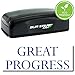 Large Pre-Inked Great Progress Stamp (Black Ink)